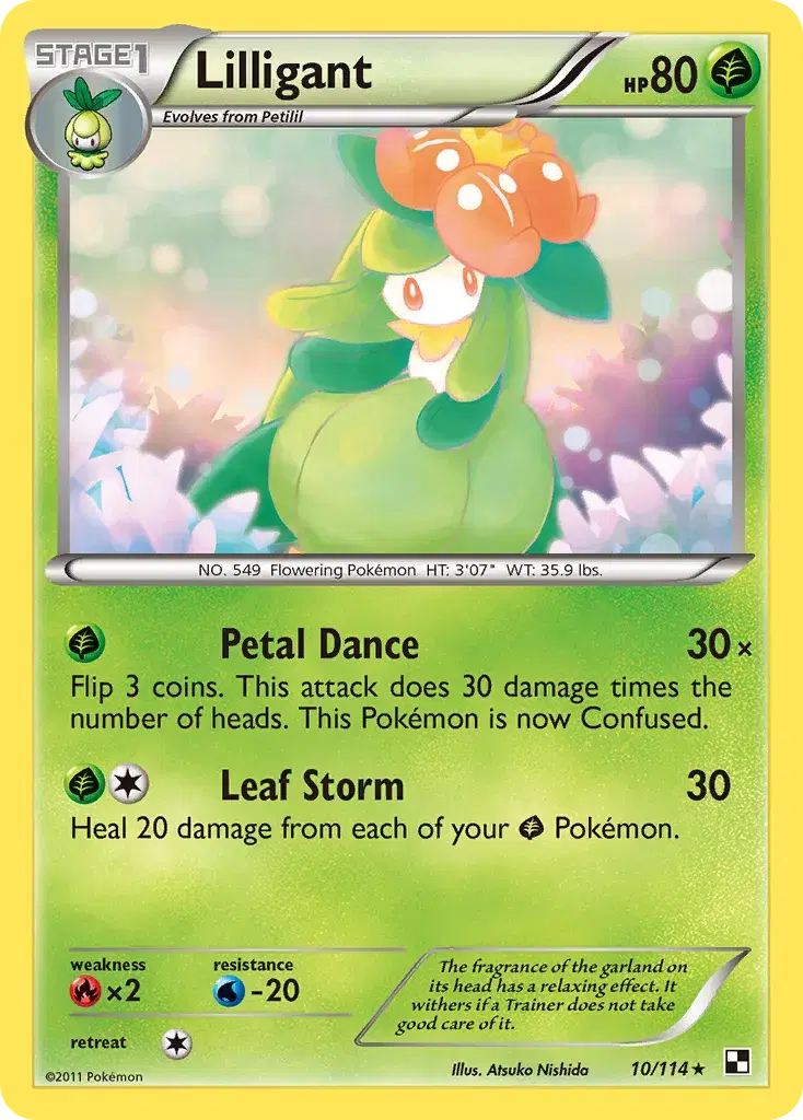 Lilligant Black & White 10