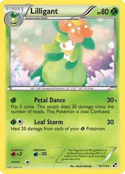 Lilligant Black & White