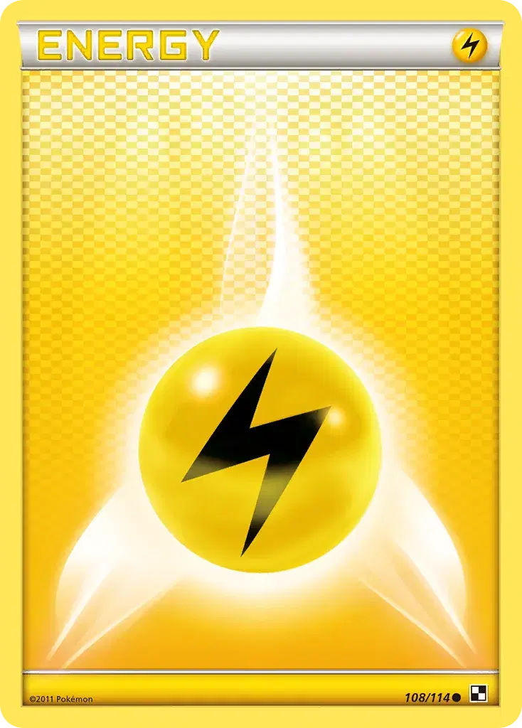 Lightning Energy Black & White 108