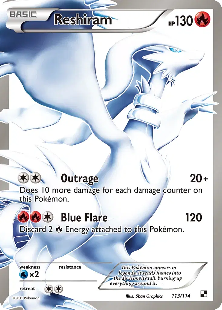 Reshiram Black & White 113