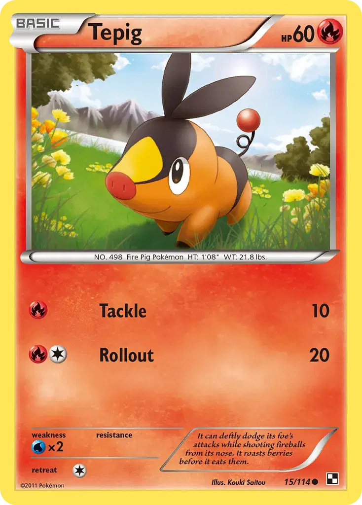 Tepig Black & White 15