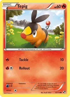 Tepig Black & White