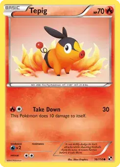 Tepig Black & White