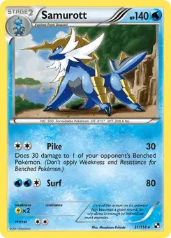 Samurott Black & White
