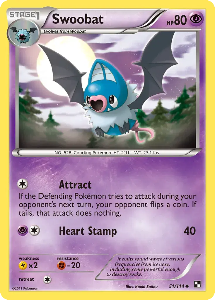 Swoobat Black & White 51