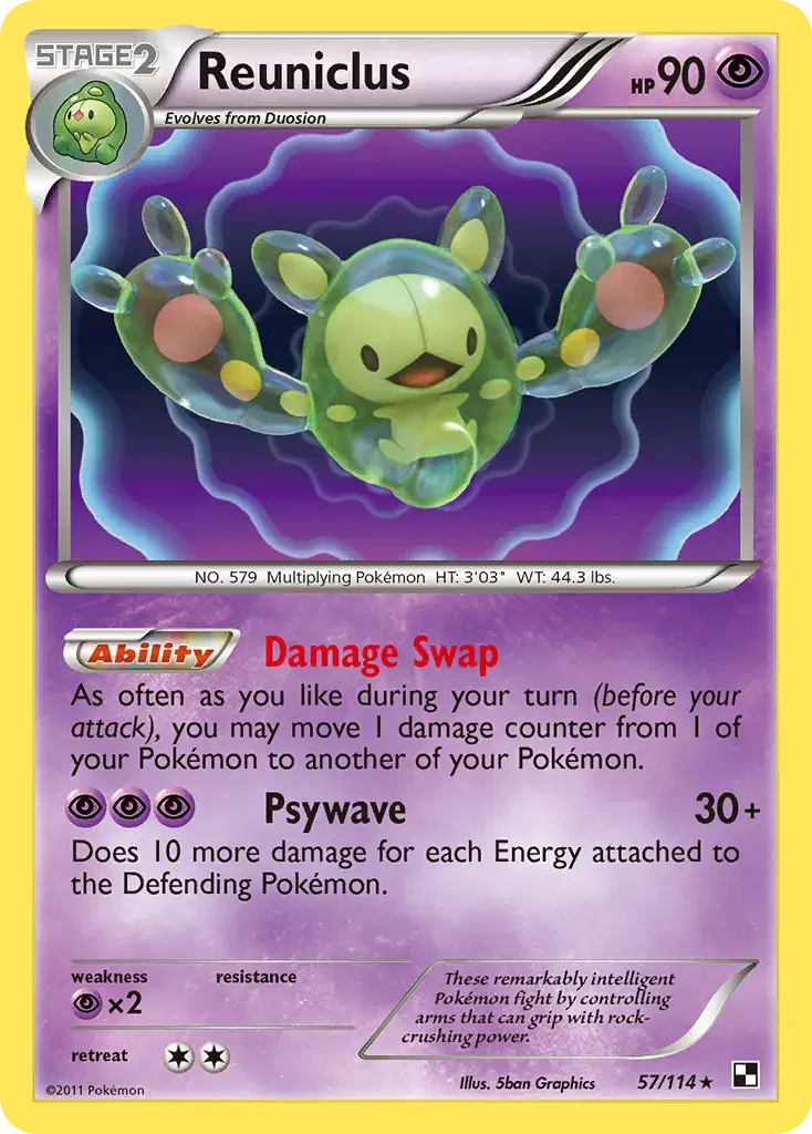 Reuniclus Black & White 57