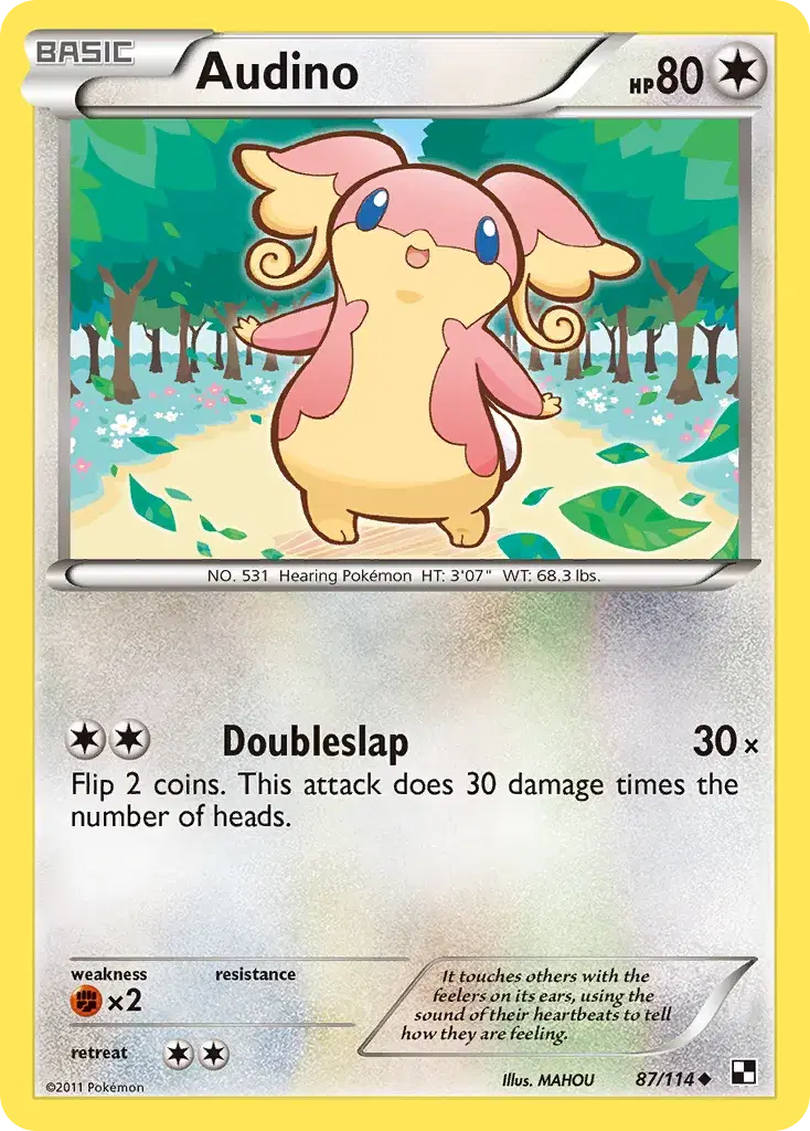 Audino Black & White 87