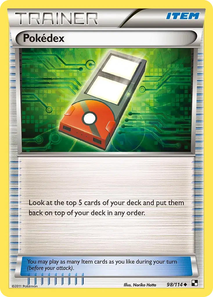 Pokédex Black & White 98