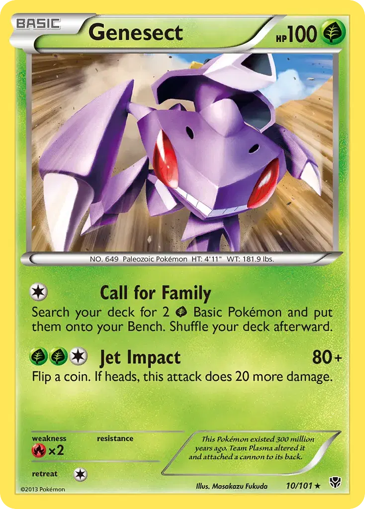 Genesect Plasma Blast 10