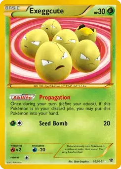 Exeggcute Plasma Blast