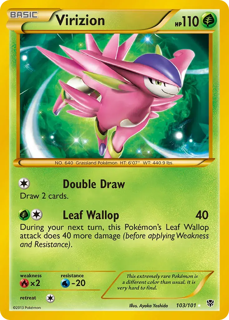 Virizion Plasma Blast 103