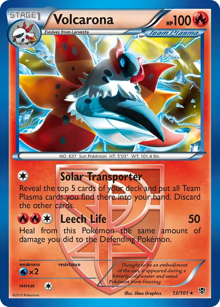 Volcarona Plasma Blast 13