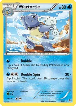 Wartortle Plasma Blast