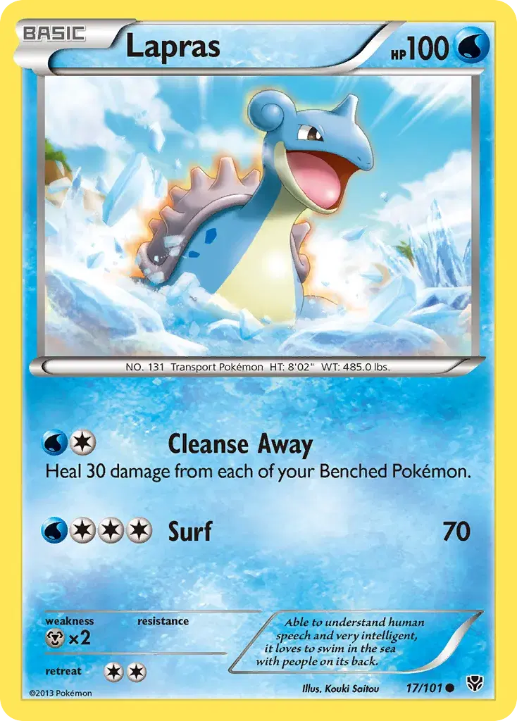 Lapras Plasma Blast 17