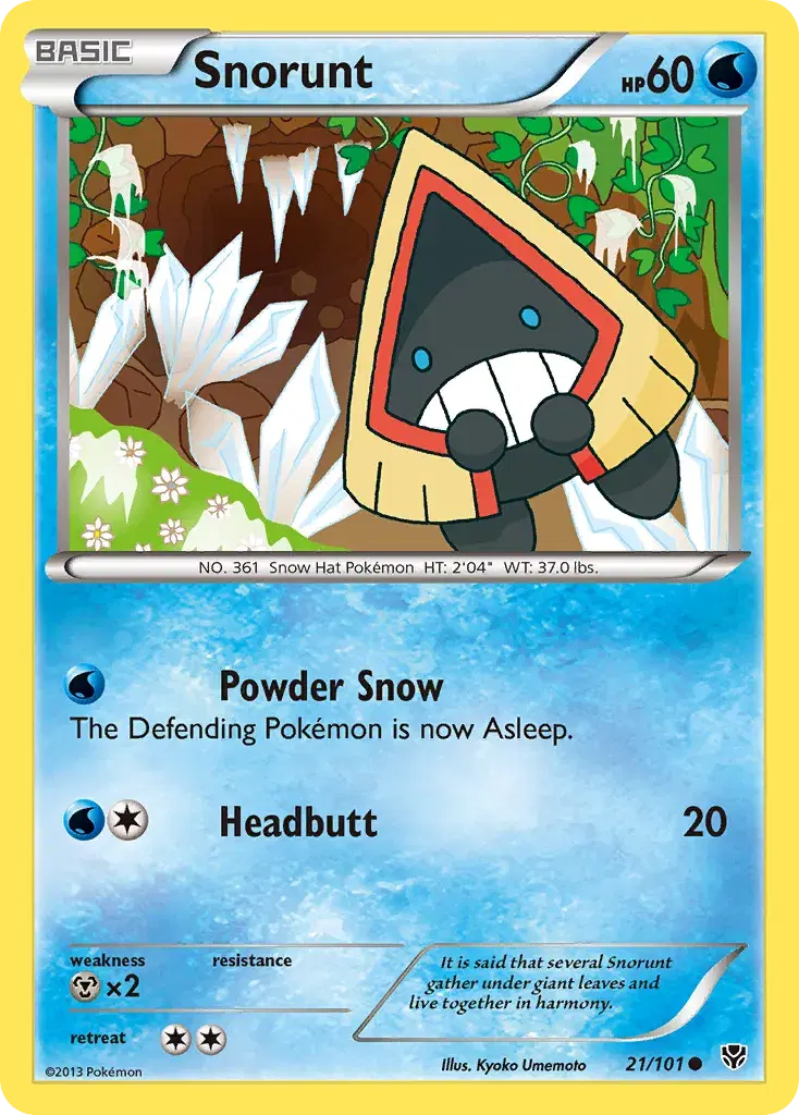 Snorunt Plasma Blast 21