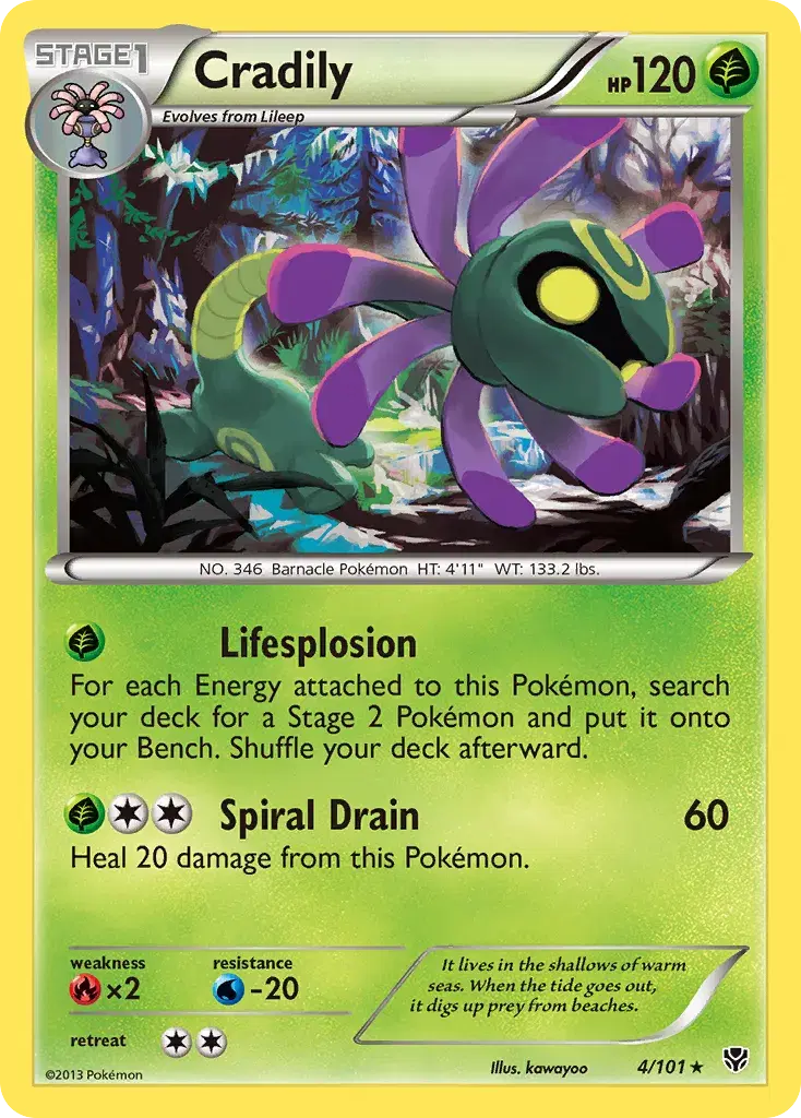 Cradily Plasma Blast 4