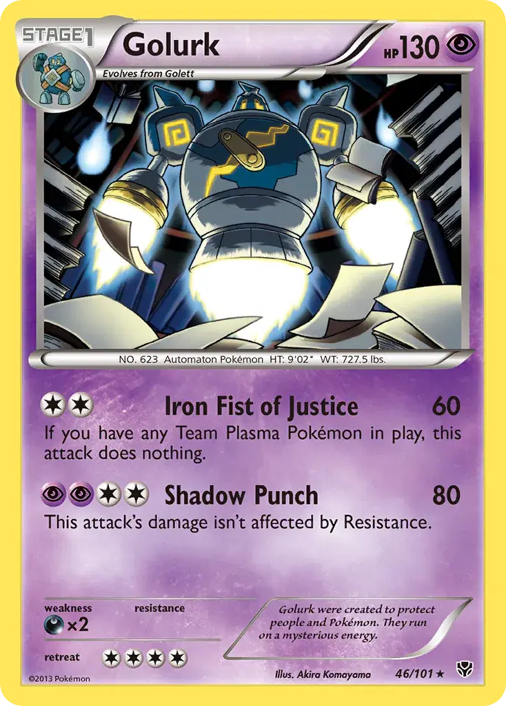 Golurk Plasma Blast 46