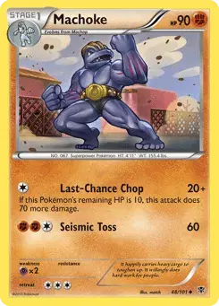 Machoke Plasma Blast