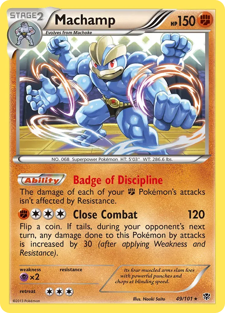 Machamp Plasma Blast 49