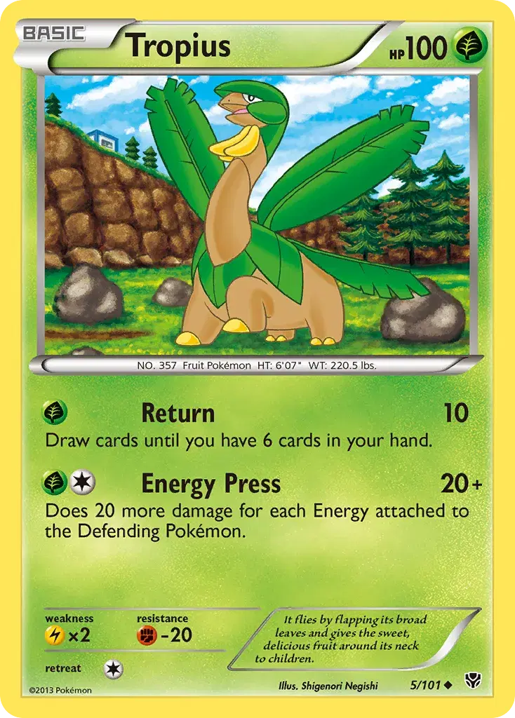 Tropius Plasma Blast 5