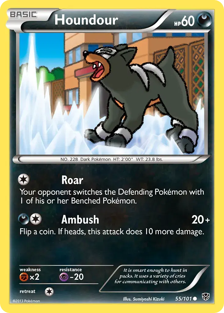 Houndour Plasma Blast 55