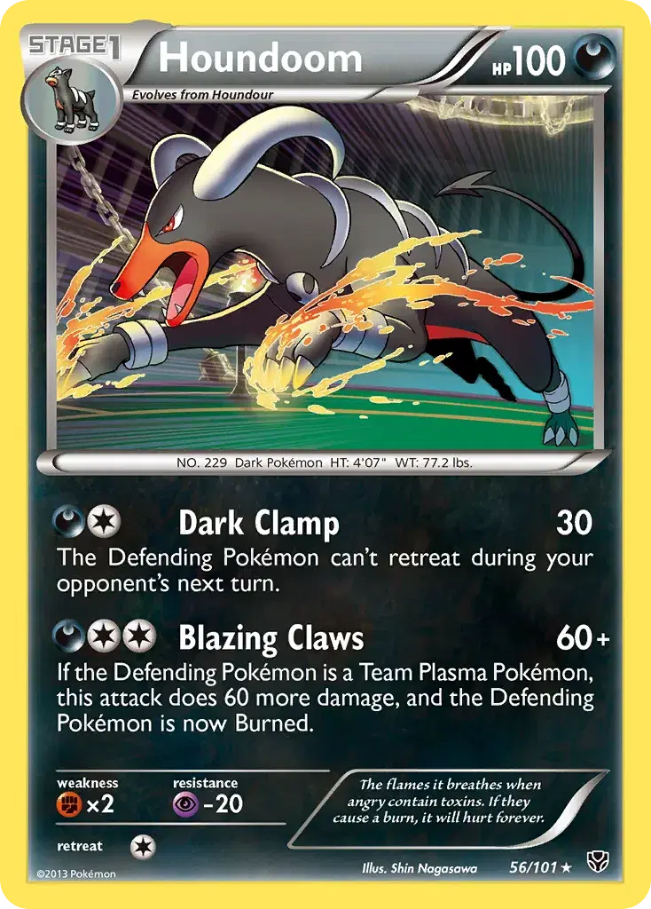 Houndoom Plasma Blast 56