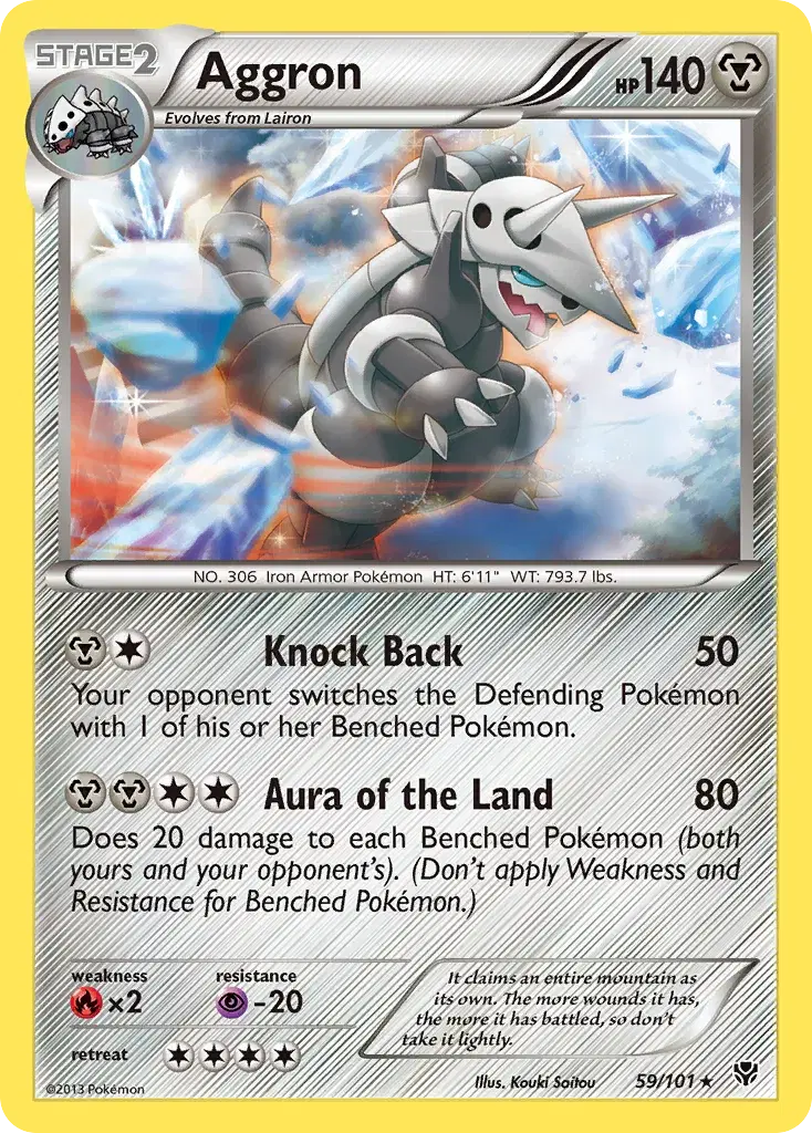 Aggron Plasma Blast 59