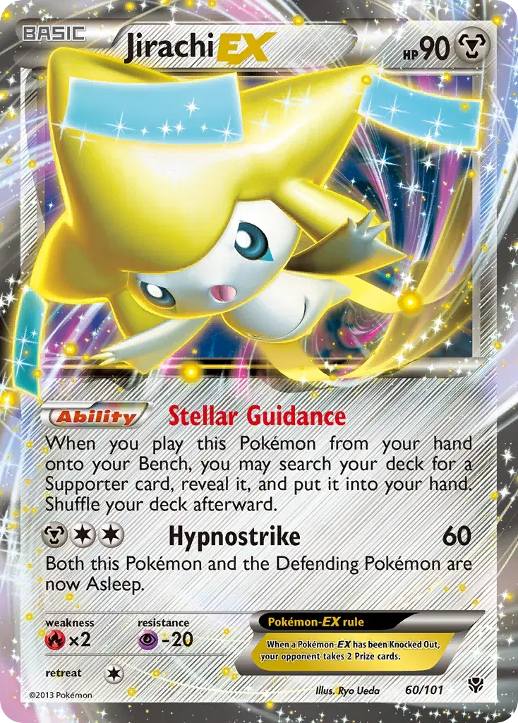 Jirachi-EX Plasma Blast 60