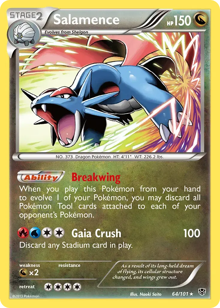 Salamence Plasma Blast 64