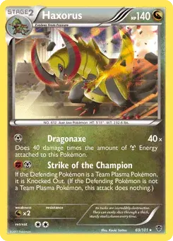 Haxorus Plasma Blast