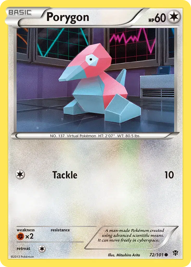 Porygon Plasma Blast 72