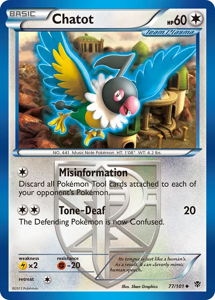 Chatot Plasma Blast 77