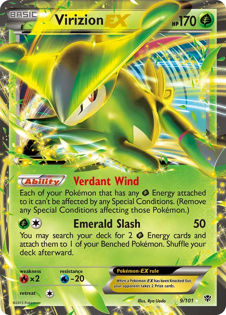 Virizion-EX Plasma Blast 9