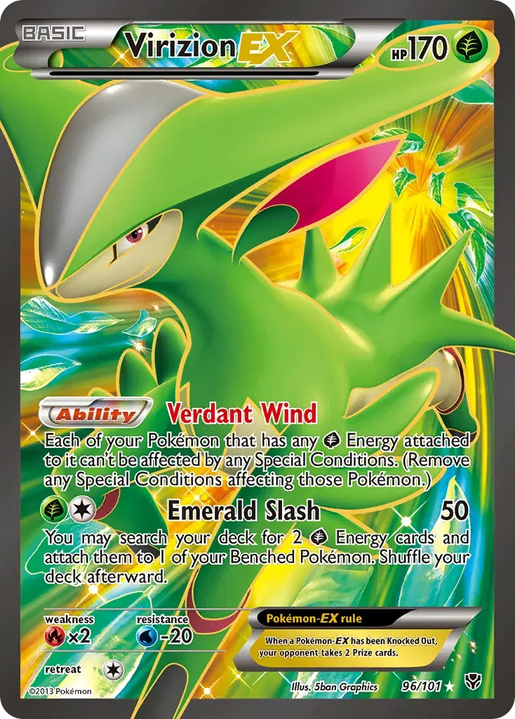 Virizion-EX Plasma Blast 96