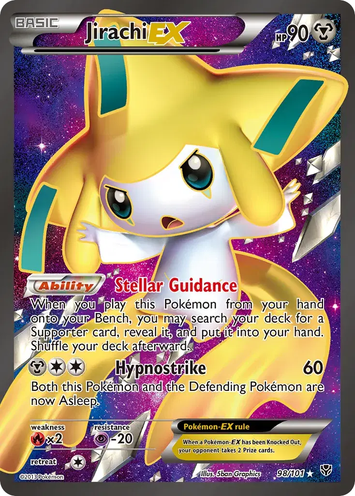 Jirachi-EX Plasma Blast 98