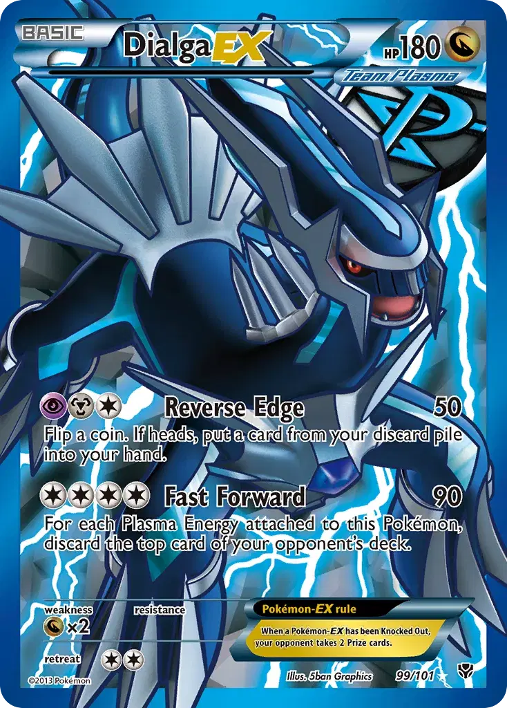 Dialga-EX Plasma Blast 99