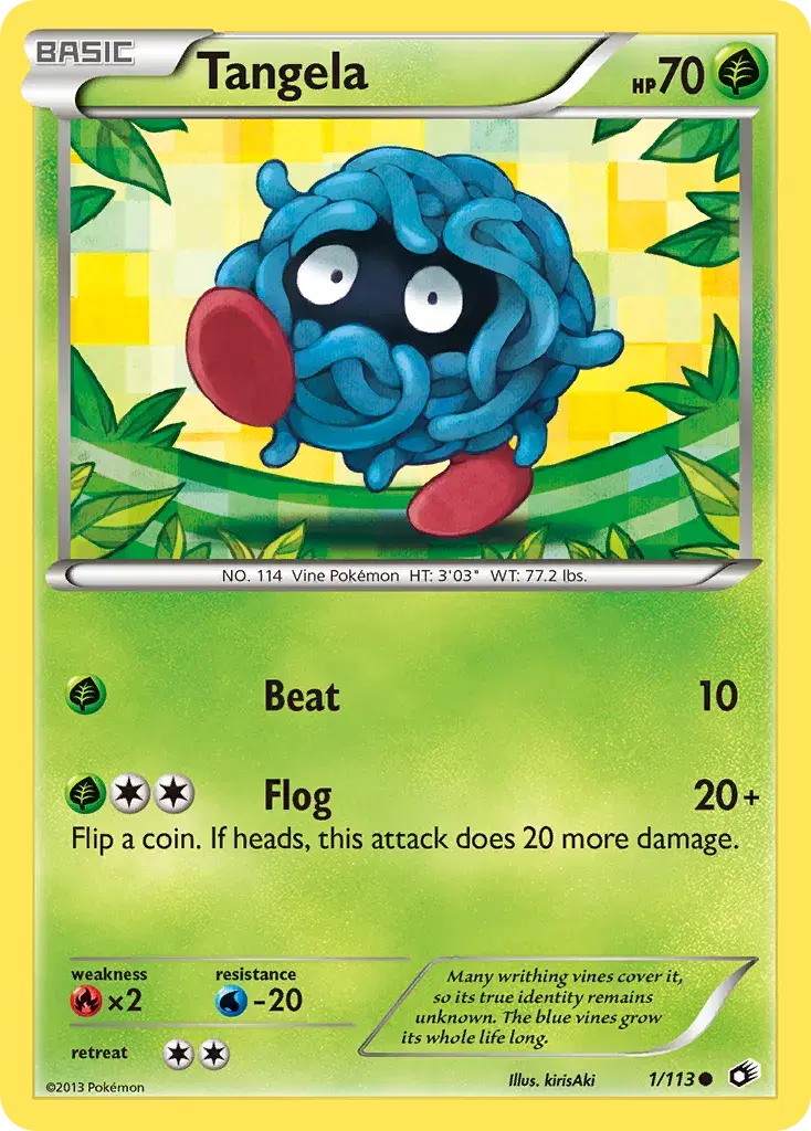 Tangela Legendary Treasures 1