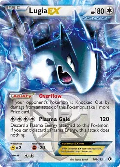 Lugia-EX Legendary Treasures