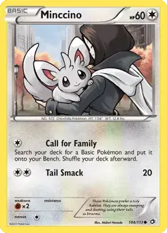 Minccino Legendary Treasures