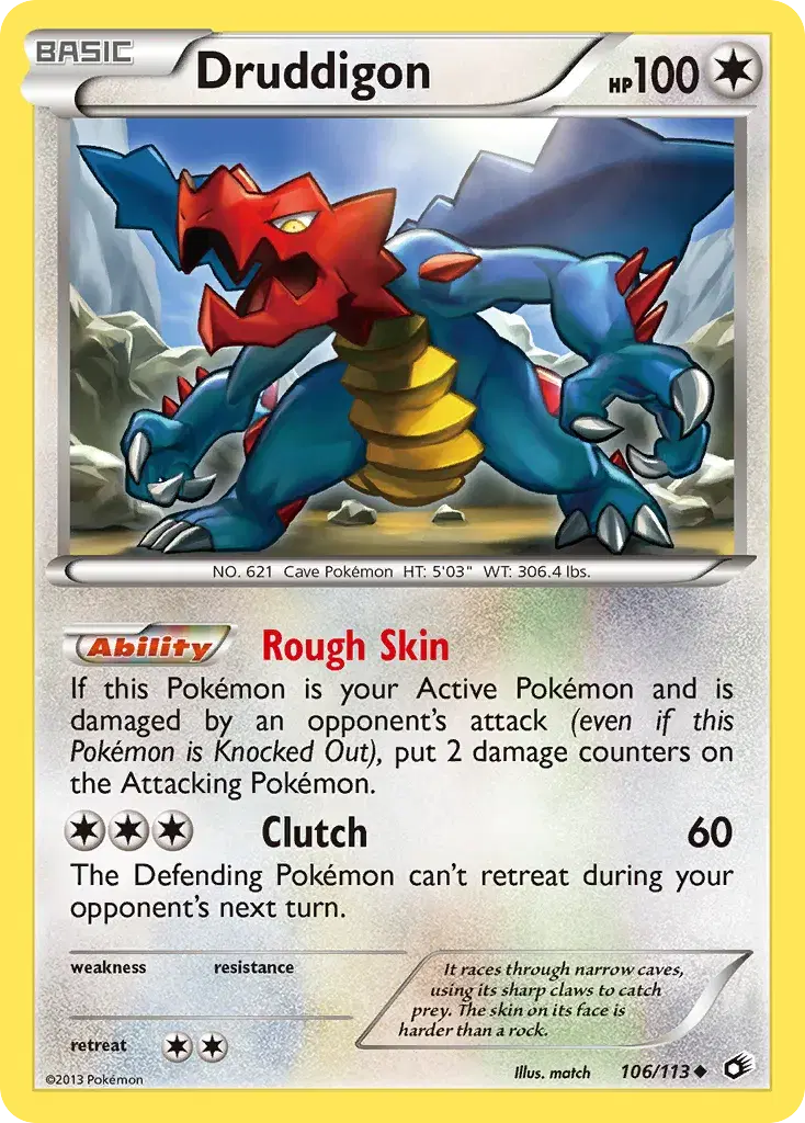 Druddigon Legendary Treasures 106