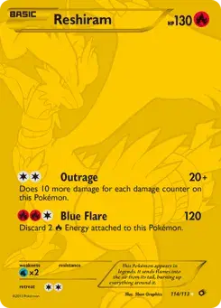 Reshiram Legendary Treasures