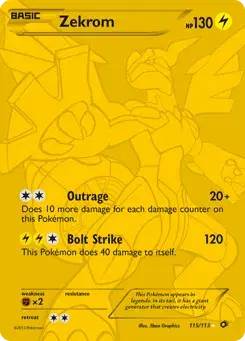 Zekrom Legendary Treasures
