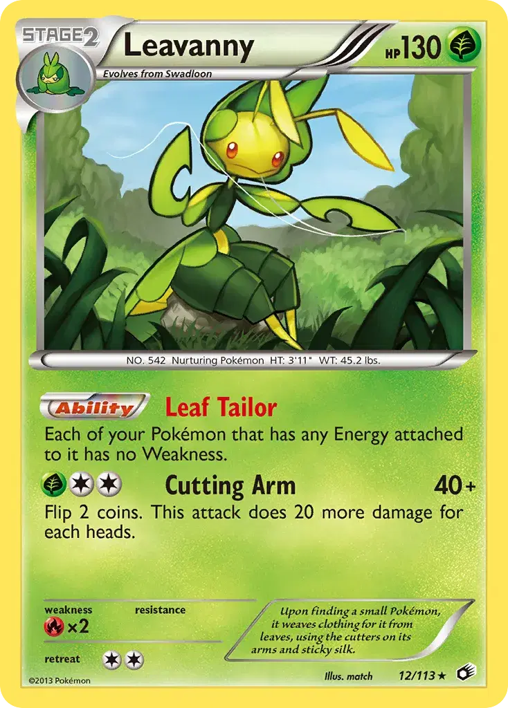 Leavanny Legendary Treasures 12