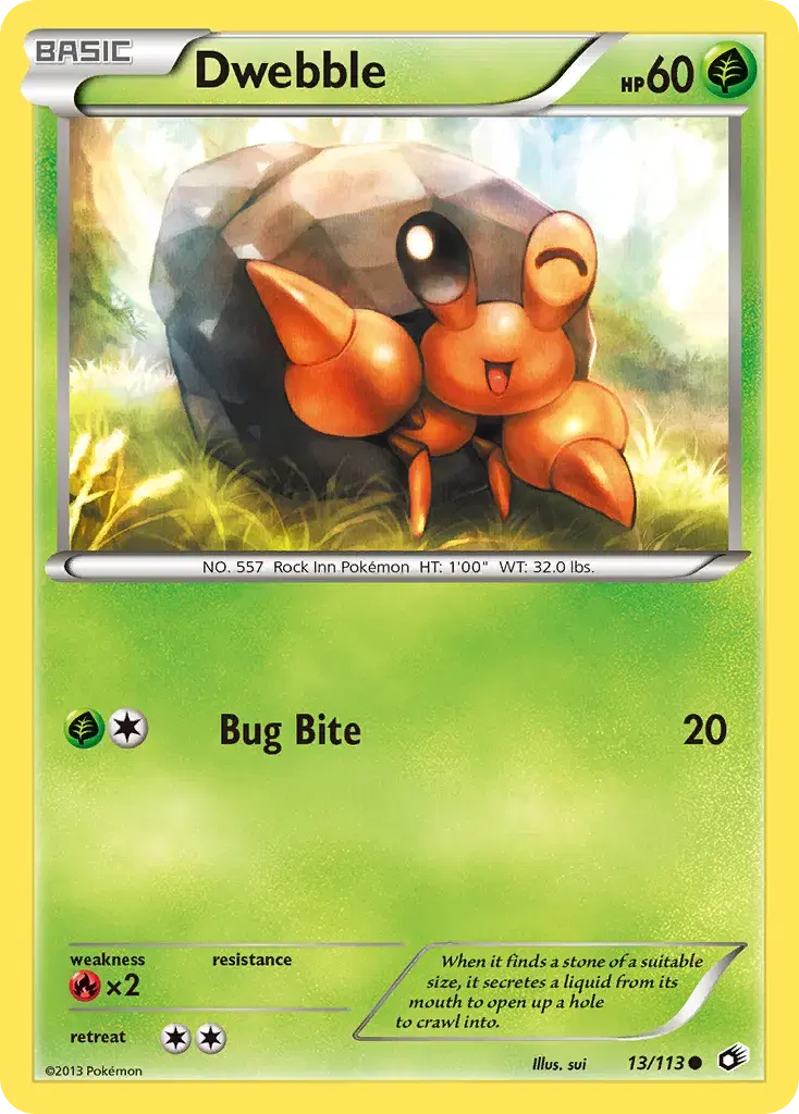 Dwebble Legendary Treasures 13