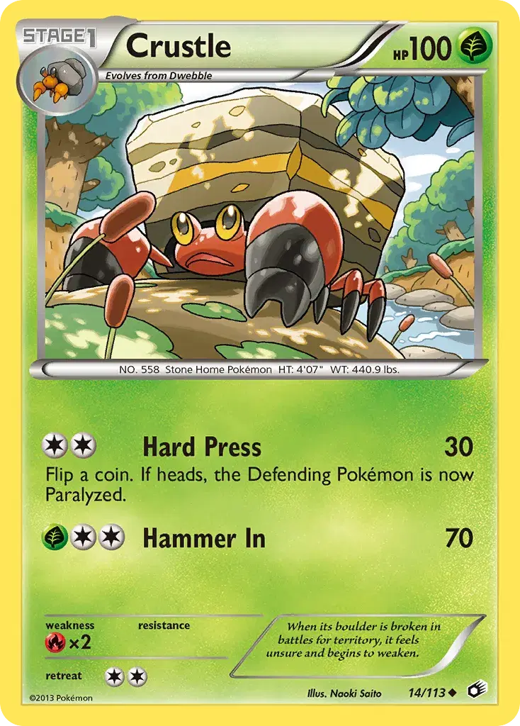 Crustle Legendary Treasures 14