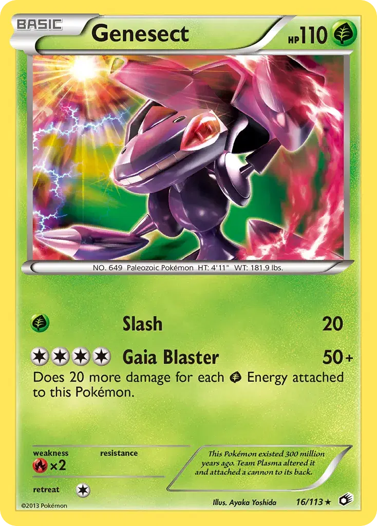 Genesect Legendary Treasures 16