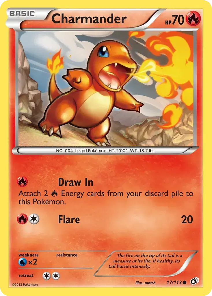 Charmander Legendary Treasures 17