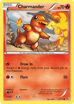 Charmander Legendary Treasures