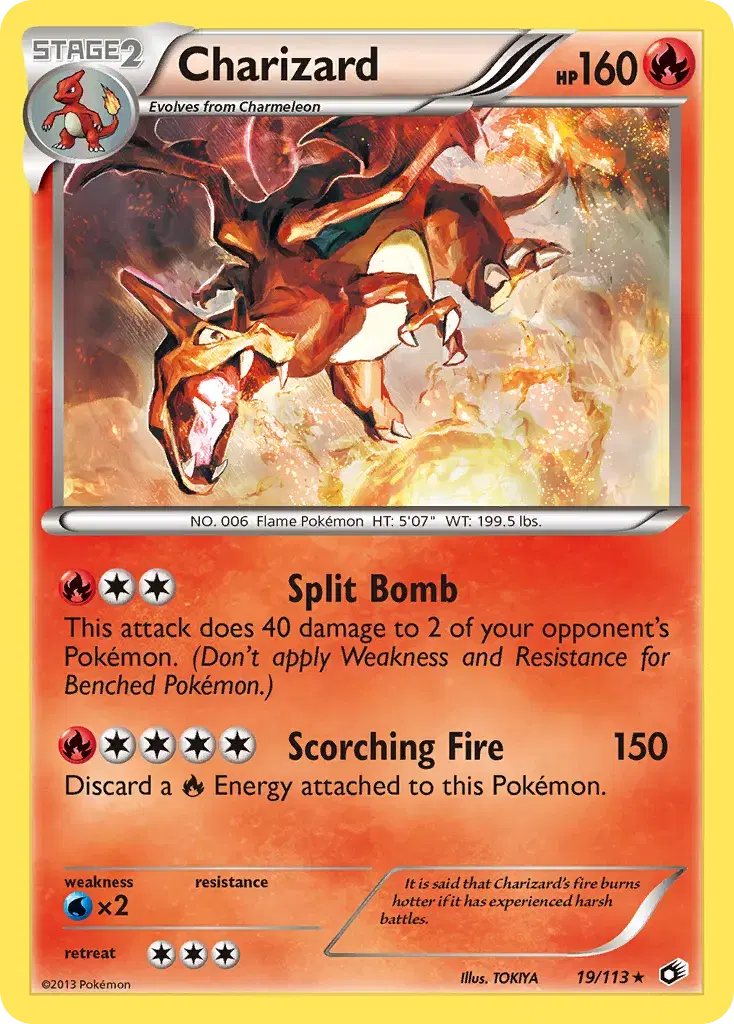 Charizard Legendary Treasures 19