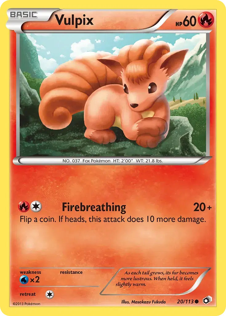 Vulpix Legendary Treasures 20